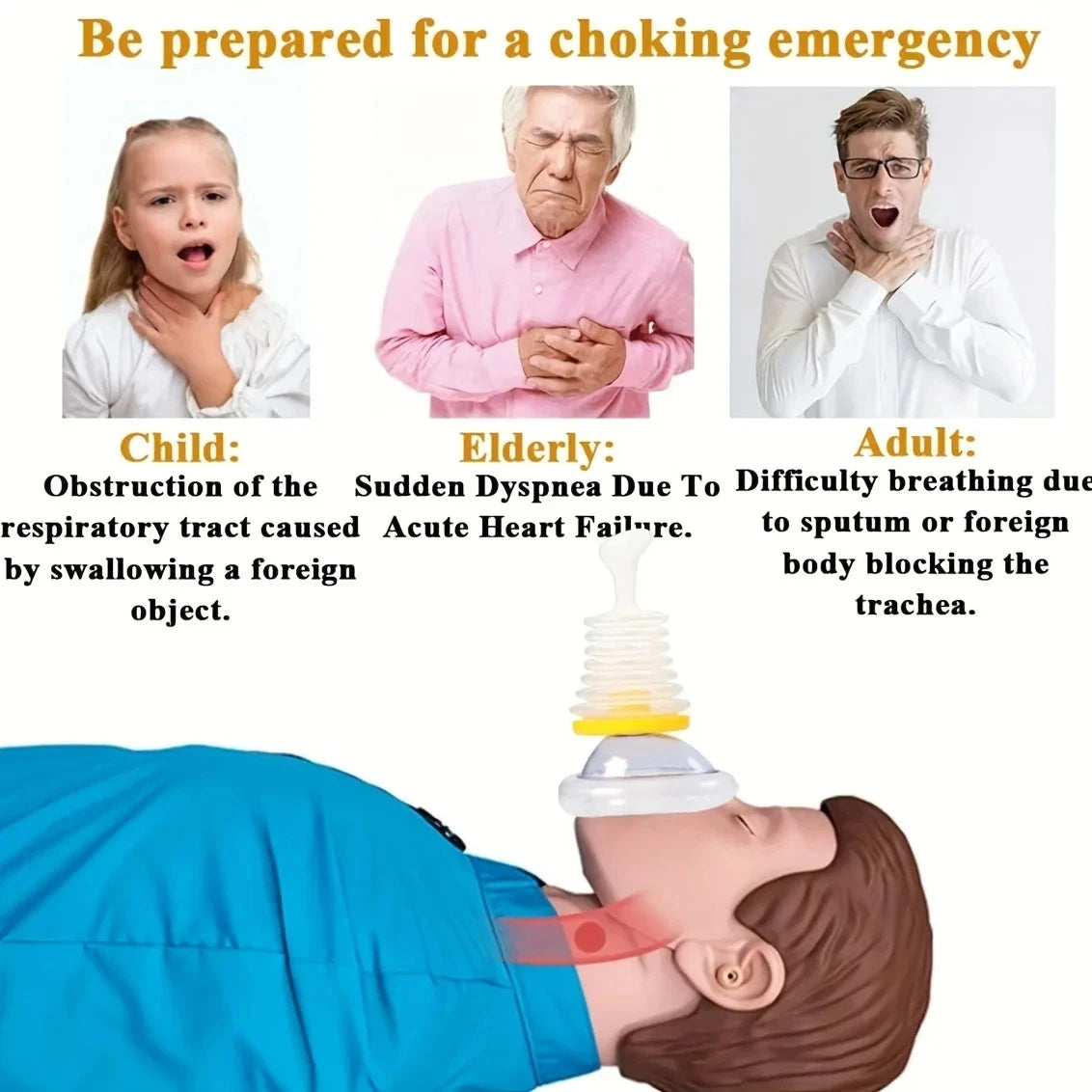 Lifeline™ Anti-Choking Rescue Aid