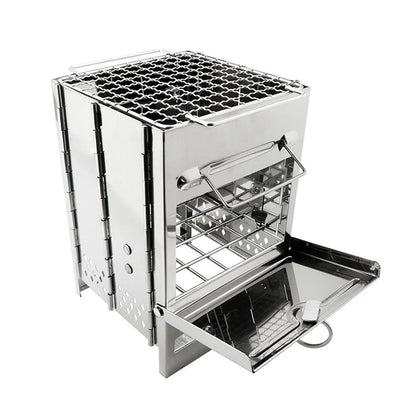 Campfire Chef™ Cube Portable Folding Grill